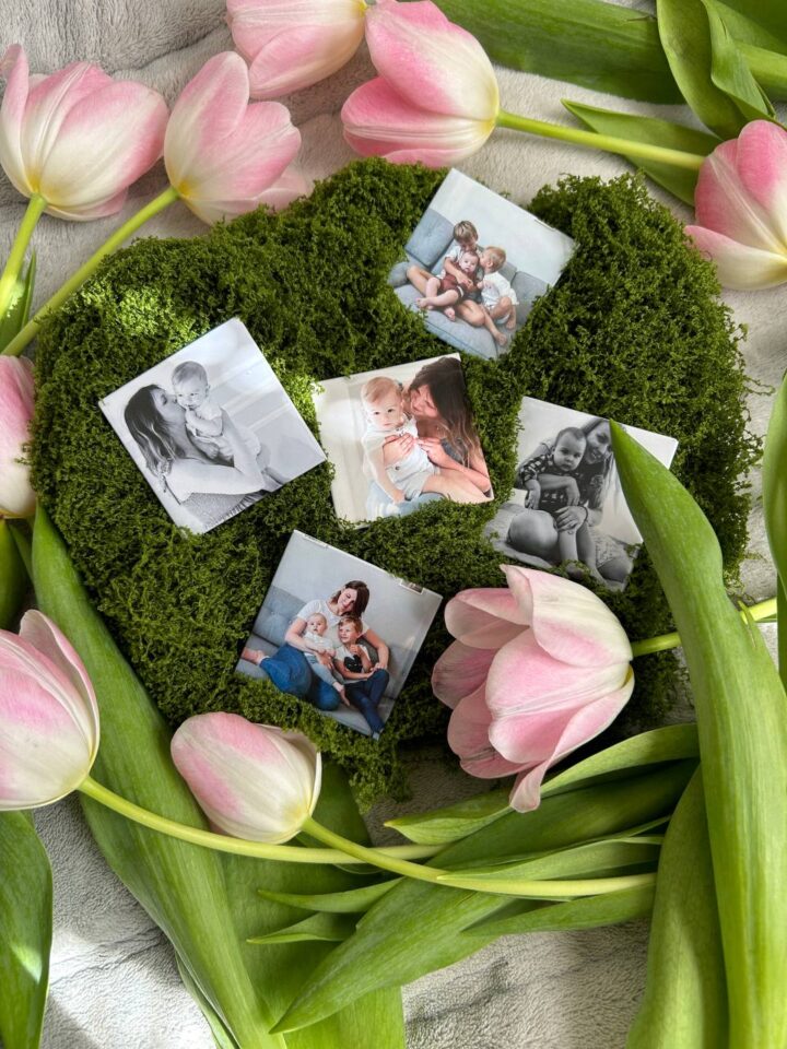 Photo Magnet Set (Square Frame Style) 2”×2”